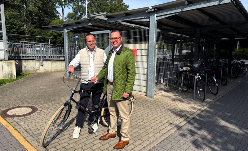 Neue Planungen für die Fahrräder am Sehnder Bahnhof