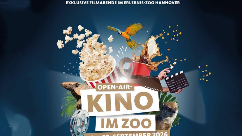 Spätsommer-Special: Open-Air-Kino im Erlebnis-Zoo