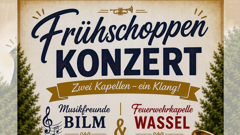Frühschoppen-Konzert am 4. Oktober 2026 in Bilm