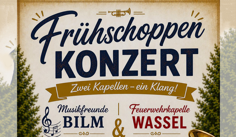 Frühschoppen-Konzert am 4. Oktober 2026 in Bilm