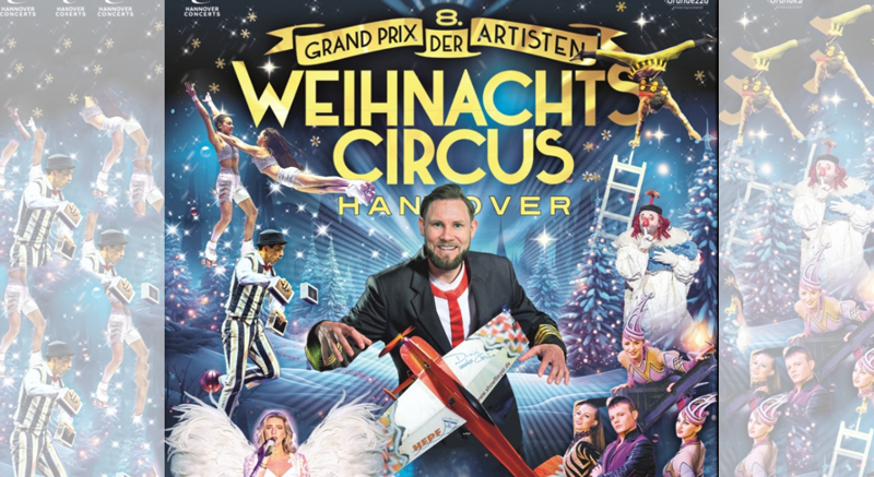 8. Grand Prix der Artisten in Hannover: Flugshow im Weihnachtscircus