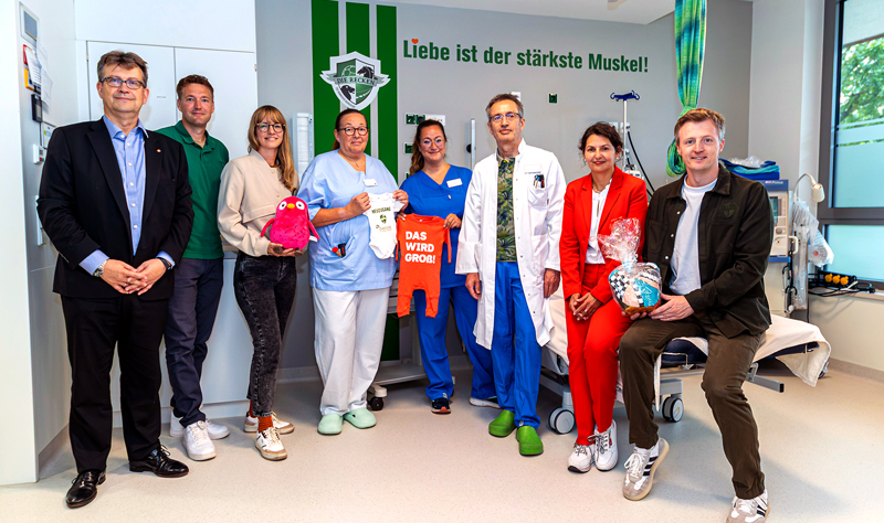 Das ist groß: Recken-Kreißsaal in der Henrike eröffnet