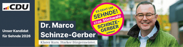 Werben Sie bei Sehnde-News