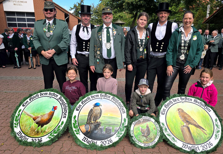 Tradition, Frohsinn und starker Gemeinschaftssinn: Gelungenes Schützenfest in Wassel