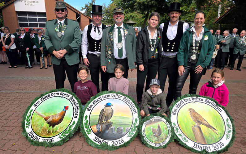 Tradition, Frohsinn und starker Gemeinschaftssinn: Gelungenes Schützenfest in Wassel