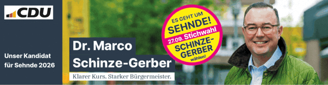 Werben Sie bei Sehnde-News