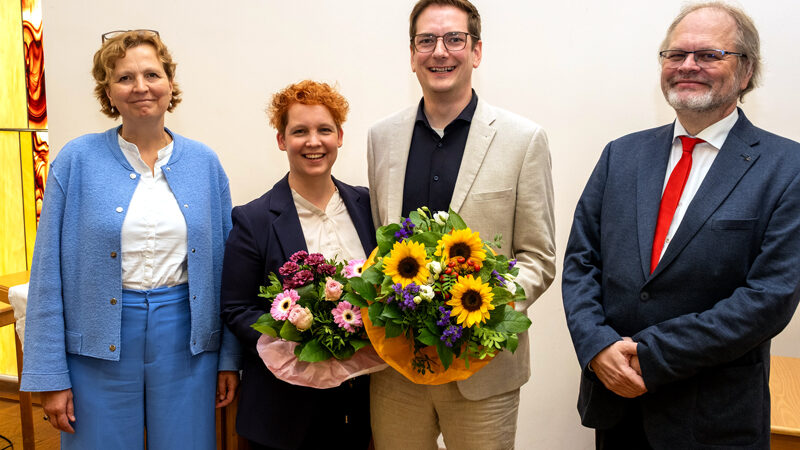 Franziska und Dr. Maximilian Baden werden die neuen Superintendenten im Kirchenkreis Burgdorf