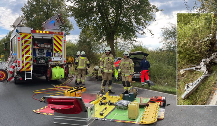 PKW-Fahrer stirbt bei Unfall in Lehrte