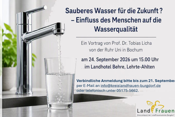Sauberes Wasser für die Zukunft? Einfluss des Menschen auf die Wasserqualität