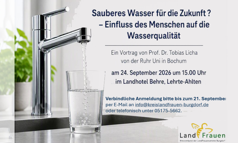 Sauberes Wasser für die Zukunft? Einfluss des Menschen auf die Wasserqualität