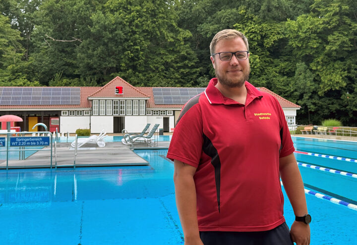 Waldbad-Schwimmmeister David Prost zieht positive Bilanz und blickt optimistisch auf die kommende Saison