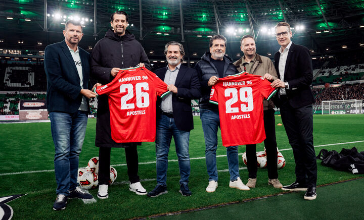 Apostels ist nun Exklusivpartner von Hannover 96