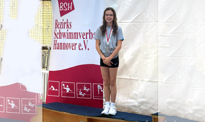 Lina Wittbold vom LSV holt zwei Bezirkstitel und ist gleich fünfmal auf dem Podest