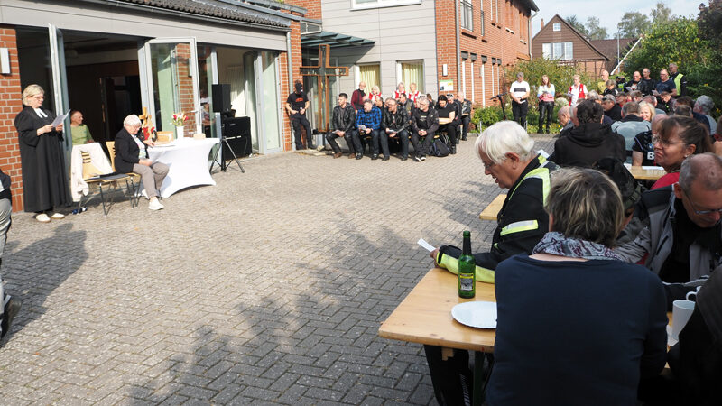 Motorradgottesdienst Ahlten „Thanks and Respect“ zum Saisonende