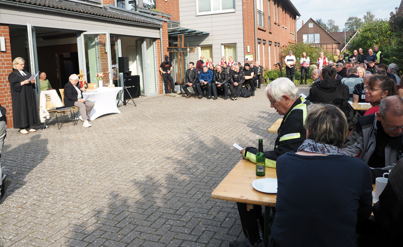 Motorradgottesdienst Ahlten „Thanks and Respect“ zum Saisonende