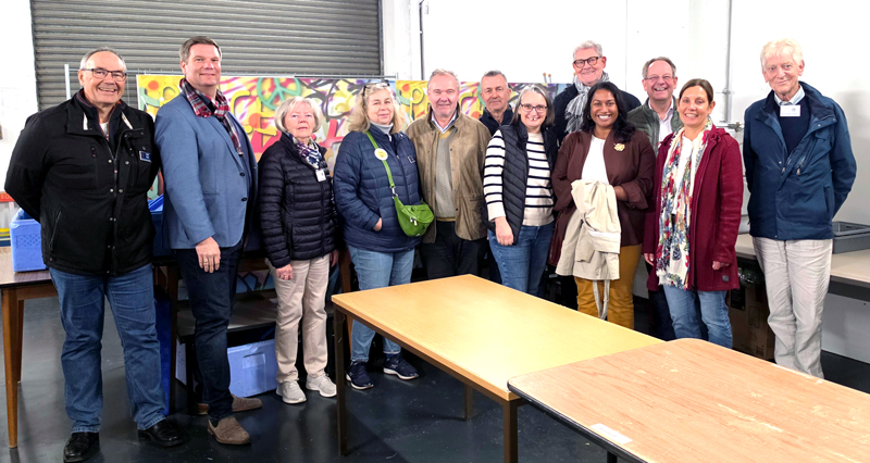 Gemeinsam helfen, wo Hilfe gebraucht wird: Rotary Club unterstützt Tafeln