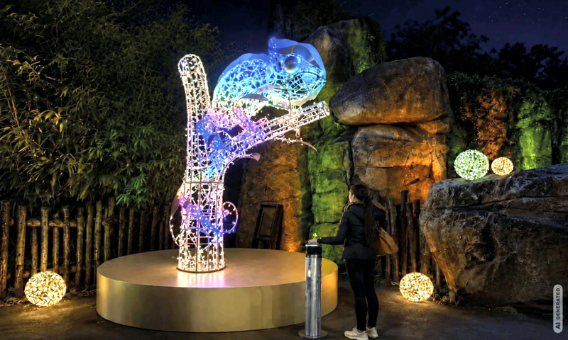 Erlebnis-Zoo startet Montag in die Wintersaison